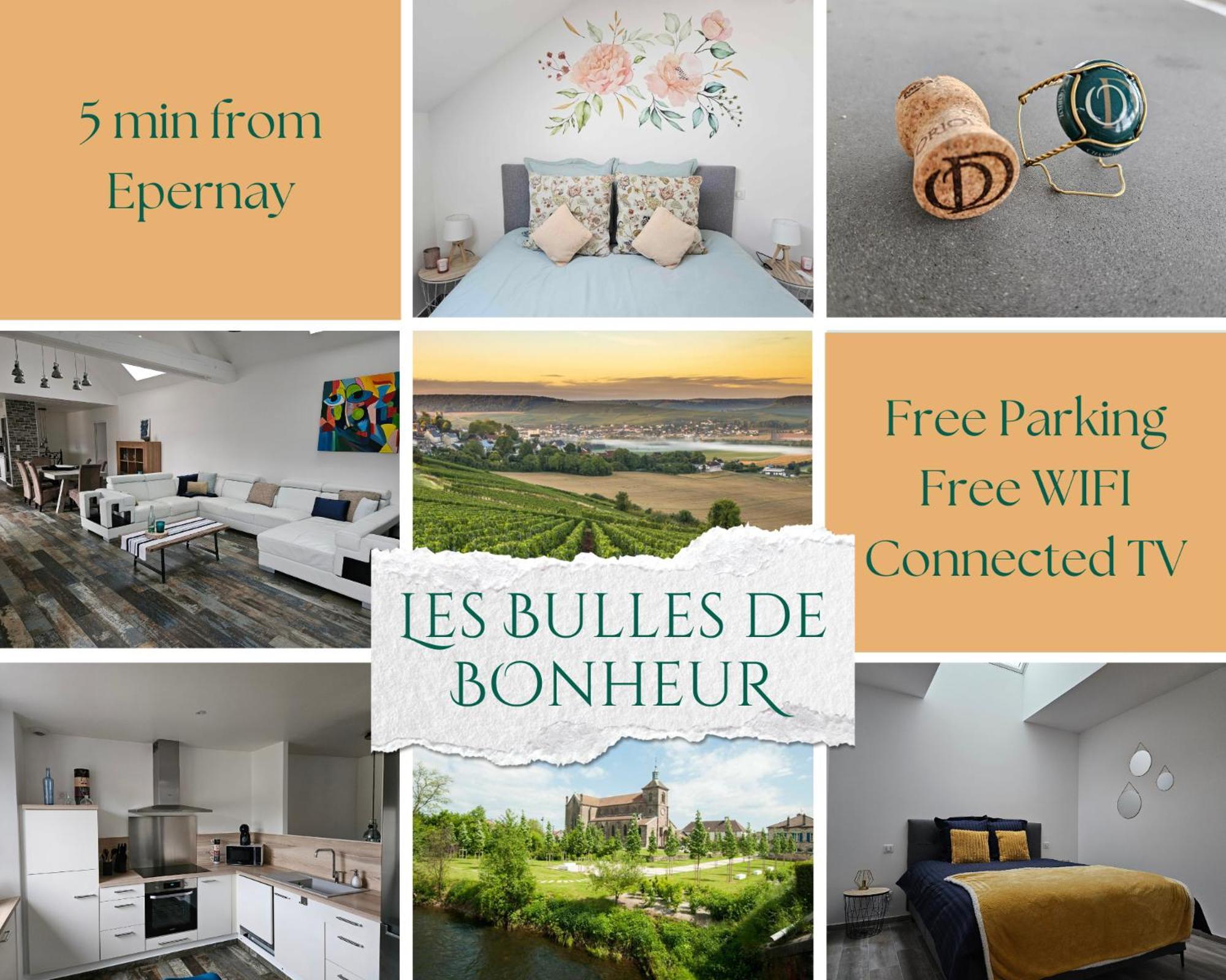 Apartmán Les Bulles De Bonheur - Au Coeur Du Vignoble Champenois Chouilly Exteriér fotografie